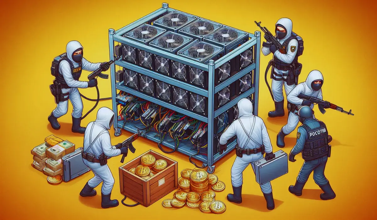 Les autorités russes effectuent un raid et saisissent des plates-formes de minage de cryptomonnaies