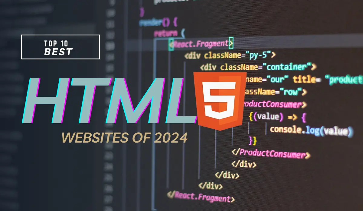 best HTML5 websites