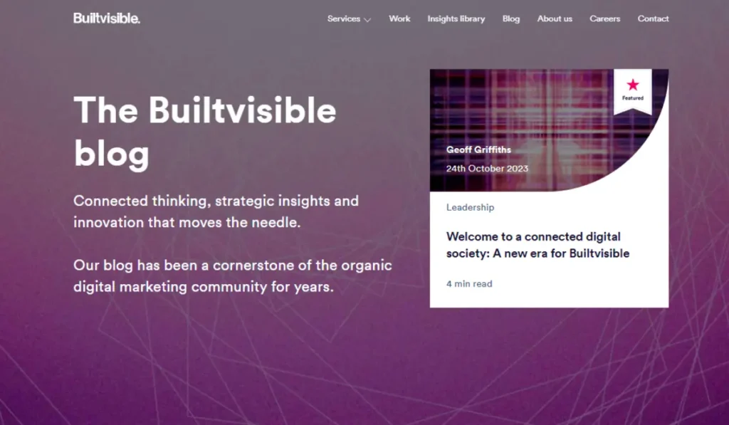  Builtvisible Blog