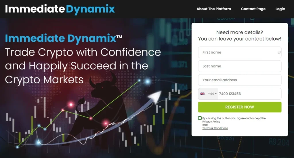 Immediate Dynamix website