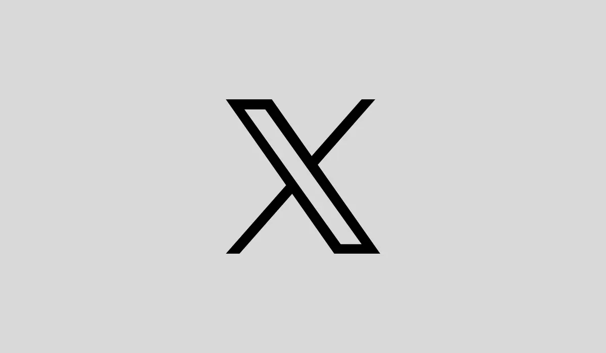 X logo in popular web 2.0 websites